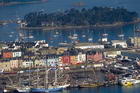 Vue a�rienne � Ville de Douarnenez